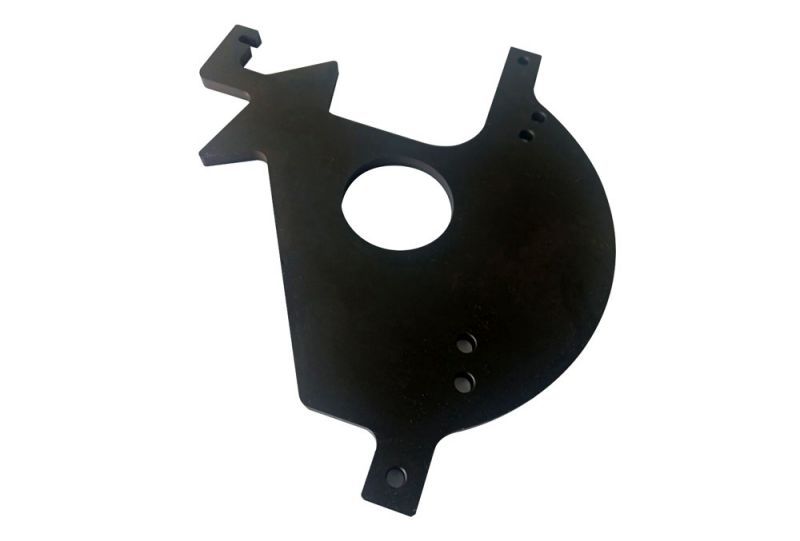 CNC -bewerking Black Oxide Shim Plate